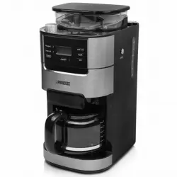 Princess Roma 249411 Cafetera de Goteo con Molinillo 1.6L 1050W Negro