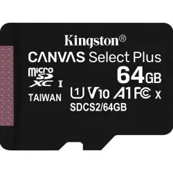 Tarjeta Memoria Micro SD Kingston SDCS2 64GB