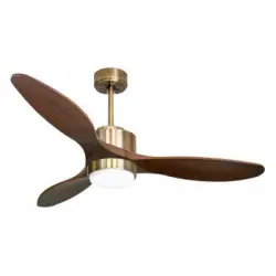 Ventilador De Techo Ø132 Cm Con Wifi Reversible Hypersilence Para 35 M²
