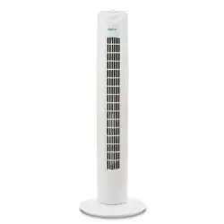 Ventilador Torre|oscilante|3 Velocidades|temporizador|74 Cm|50w|blanco