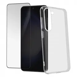 4Smarts Carcasa Flexible de Cristal de Protección Completa Para Samsung S23 Ultra