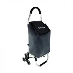 Bastilipo - Andrea Gris Marengo, Carro De La Compra Sube Escaleras, 6 Ruedas, Color Gris Marengo