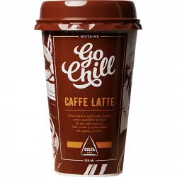 Café en vaso - Delta Caffe Latte Go Chill, 230 ml, Listo para llevar, Con cafeína