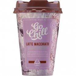 Café en vaso - DeltaLatte Macchiato Go Chill, Sin lactosa, 230 ml, Listo para llevar, Con leche