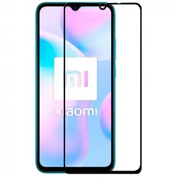 Cool Protector Pantalla Cristal Templado para Xiaomi Redmi 9A/9AT Full 3D Negro