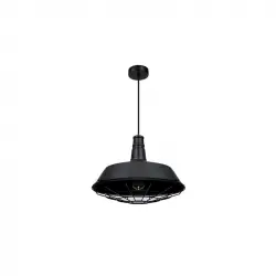 Efectoled Lámpara Colgante De Metal Jagger Negro