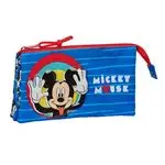 Estuche triple Safta Mickey Mouse Me time