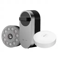 Ezviz - Triple Pack De Apertura SmartLock DL01S Cerradura Inteligente + Teclado + Gateway