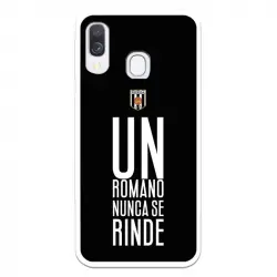 Funda Para Samsung Galaxy A40 Del Mérida Frase Fondo Negro - Licencia Oficial Mérida
