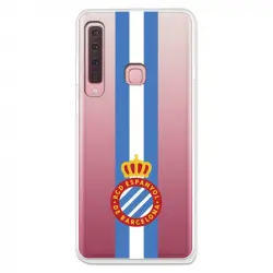 Funda Para Samsung Galaxy A9 2018 Del Rcd Espanyol Escudo Albiceleste Escudo Albiceleste - Licencia Oficial Rcd Espanyol