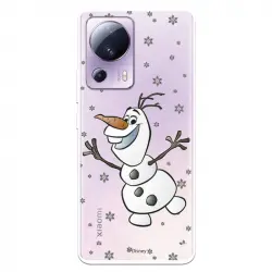 Funda Para Xiaomi Mi 13 Lite Oficial De Disney Olaf Transparente - Frozen