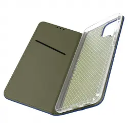 Funda Samsung Galaxy M53 5g Solapa Magnética Tarjetero Función Soporte Azul