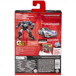 Hasbro Original Transformers El Despertar de Las Bestias Figura Autobot Mirage Deluxe Class