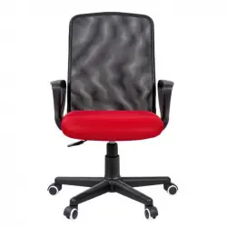 JsHome Coco Silla Oficina Roja/Negra