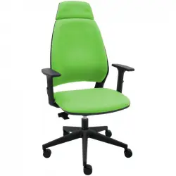 La Silla de Claudia 4U Silla Ergonómica Profesional Para Oficina Brazos Regulables Cabezal Verde Pistacho