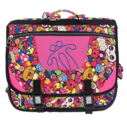 Mochila Escolar Tijeras Morado Morado Morado