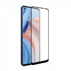 Muvit Protector Pantalla Cristal Templado Plano para Oppo Reno4 Z 5G