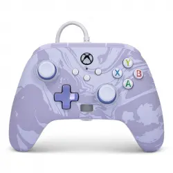 Power A Mando con Cable Extraíble Lavender Swirl para Xbox Series/One/PC