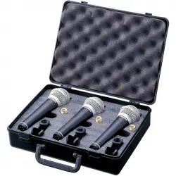 Samson R21 SW Pack de 3 Micrófonos Cardioides
