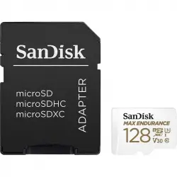 Sandisk Max Endurance MicroSDXC 128GB UHS-I Clase 10 + Adaptador SD