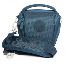 Smile Bolsa Holster para Cámaras Fotográficas DSLR/Réflex Azul