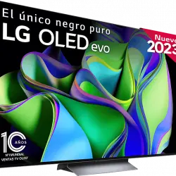 TV OLED 65" - LG OLED65C35LA, 4K, Inteligente α9 4K Gen6, Smart TV, DVB-T2 (H.265), Negro