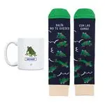 UO Kit Taza + Calcetines talla 42-46 Efecto Cafeína