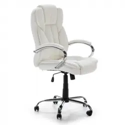 VS Venta-Stock Nixon Silla de Oficina Reclinable Blanca