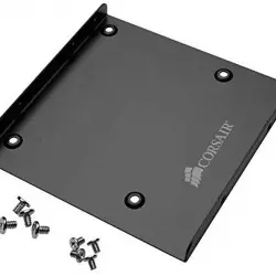 Accesorio de montaje - Corsair CSSD-BRKT1, Adaptador SSD 2.5" a 3.5", Negro