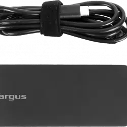 Cargador - Targus APA107EU, Universal, 65W, USB-C, Negro