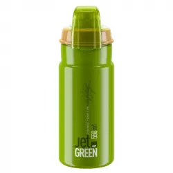 Elite Bidon Jet Green Plus 550 Ml Verde Oliva Blan