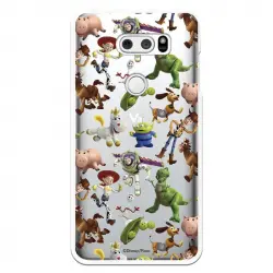 Funda Oficial Disney Toy Story Siluetas Transparente - Toy Story Para Lg V30