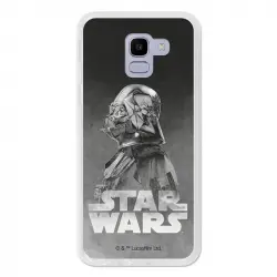 Funda Oficial Star Wars Darth Vader Negro Samsung Galaxy J6 2018
