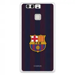 Funda Para Huawei P9 Del Barcelona Rayas Blaugrana - Licencia Oficial Fc Barcelona