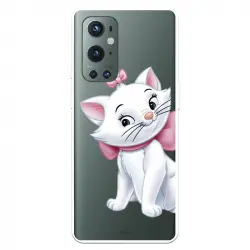 Funda Para Oneplus 9 Pro Oficial De Disney Marie Silueta - Los Aristogatos