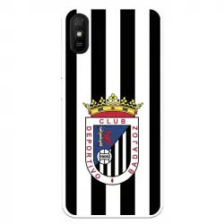 Funda Para Xiaomi Redmi 9at Del Badajoz Escudo Blanquinegro - Licencia Oficial Club Deportivo Badajoz