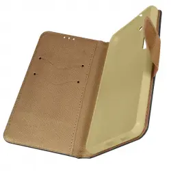 Funda Samsung Galaxy S21 Fe Cuero Safián Tarjetero Soporte Vídeo Negro