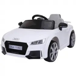 HomCom Audi TT RS Coche Eléctrico 6V Blanco