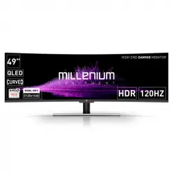 Millenium MD49DQHD-2 49" QLED Dual QHD 120Hz FreeSync Curva