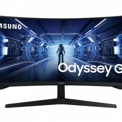 Monitor gaming - Samsung G5 LC34G55TWWPXEN, 34", UWQHD, 1 ms, 165Hz, Negro