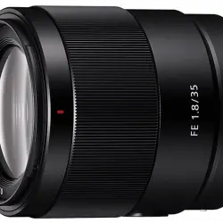 Objetivo - Sony SEL35F18F, 35 mm, 7.3 cm, f/1,8, 9 láminas, Negro