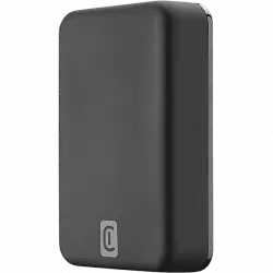 PowerBank - CellularLine MAG 10000, Para Apple, 18 W, MagSafe, USB C, Negro