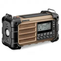 Sangean - Radio De Emergencia Recargable MMR99 Desert Tan