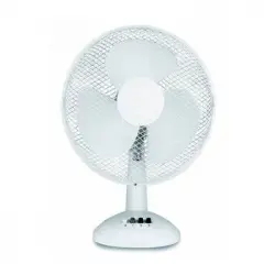 Ventilador De Sobremesa Fijo/rotatorio 50w Ø40cm