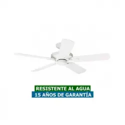 Ventilador De Techo Para Exterior Ipx4 Hunter 24326 Outdoor Elements Blanco / Blanco
