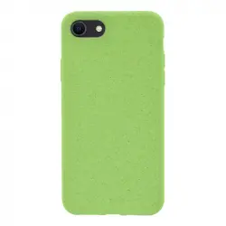 4-OK Funda Ecológica Biodegradable Verde para IPhone 7/8/SE 2020