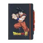 Cuaderno Premium A5 Erik con bolígrafo proyector Dragon Ball Super Goku