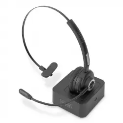 Digitus DA-12211 Auricular Bluetooth On Ear con Estación de Acoplamiento Negro
