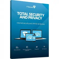 F-Secure Total Security & Privacy 3 Dispositivos 1 Año Licencia Digital