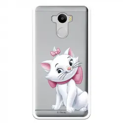 Funda Oficial Disney Marie Silueta Transparente Para Xiaomi Redmi 4 - Los Aristogatos